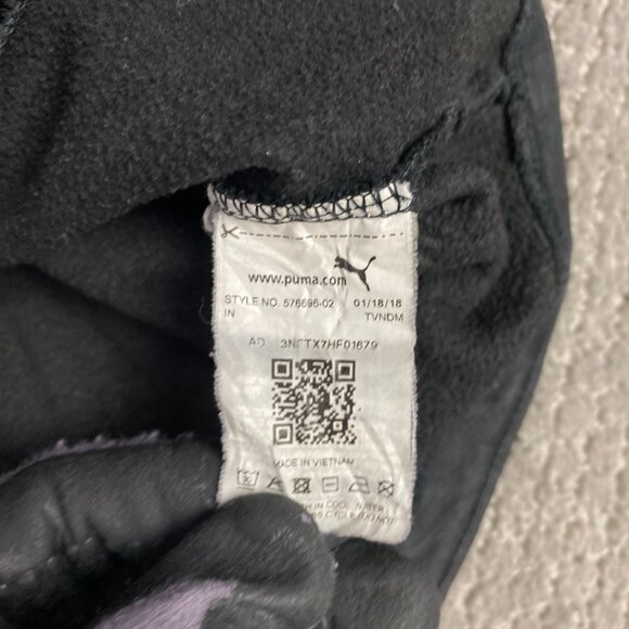 Puma Ferrari Scuderia Soft Shell Jacket Hoodie Mens Large Black Full Zip Street - Picture 8 of 12